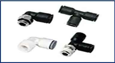Polymer Push-To-Connect Fittings