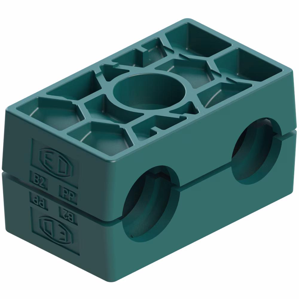 Clamps - Series B, Double Series (DIN 3015-3)