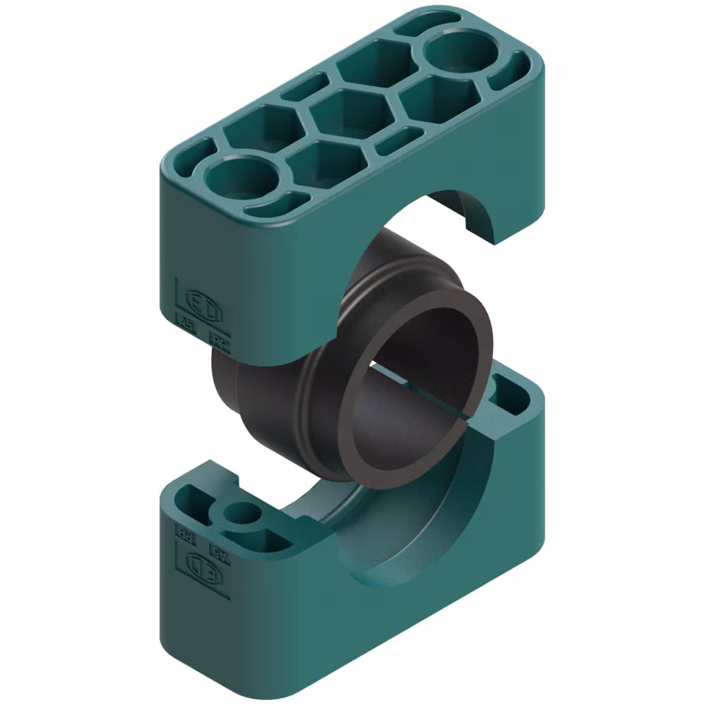 Clamps - Series A & C with Elastomerinlay