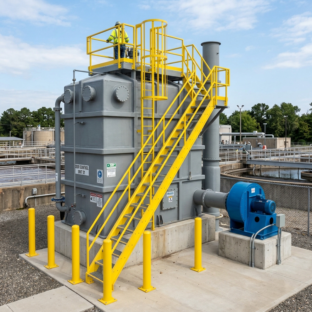Wastewater Scrubber Unit