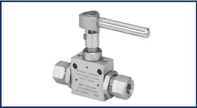 Ball Valve, 2 Way 2B Series - 20,000 PSI